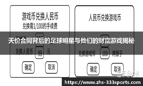 天价合同背后的足球明星与他们的财富游戏揭秘